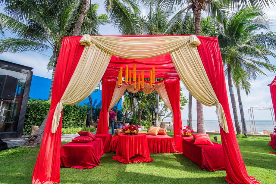 A Lavish Indian Wedding by the Seaside in Hua Hin